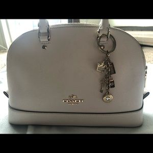 White Coach Purse with Matching Wallet